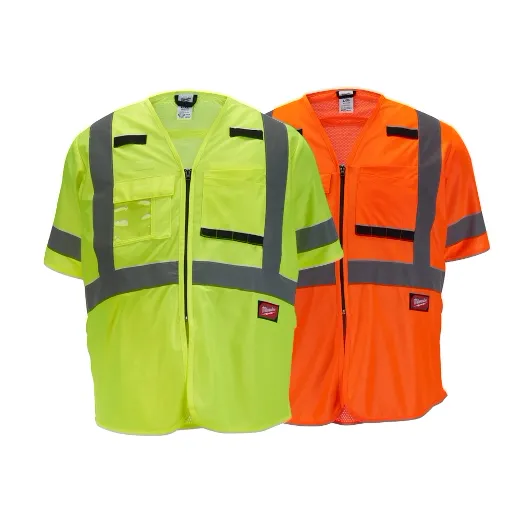 Class 3 High Visibility Safety Vests Milwaukee Tool