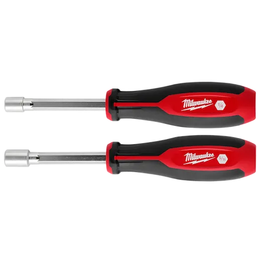 (2PC) SAE HollowCore™ Nut Driver Set Milwaukee Tool