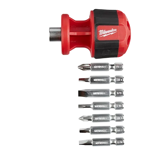 8in1 Compact MultiBit Screwdriver Milwaukee Tool