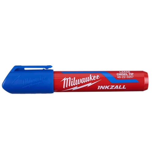 INKZALL Large Chisel Tip Marker Milwaukee Tool