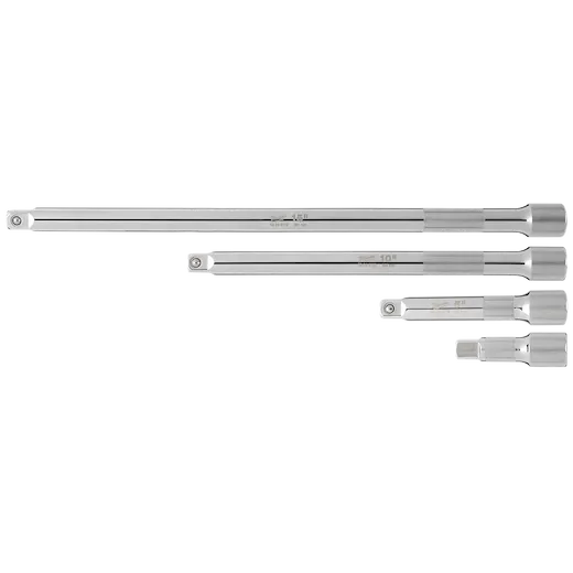 (4PC) 1/2” Drive Socket Extension Set Milwaukee Tool