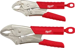 48-22-3402 - 2PC 7" & 10" Torque Lock Curved Jaw Locking Pliers Set