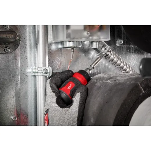 8in1 Ratcheting Compact MultiBit Screwdriver Milwaukee Tool