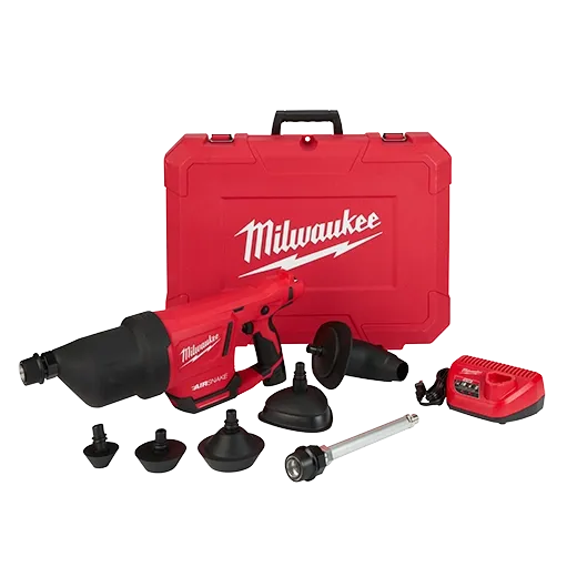 M12 AIRSNAKE Drain Cleaning Air Gun Kit Milwaukee Tool