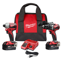 2893-22 - 2 pc. Brushless Impact and Hammer Drill Driver Combo Set