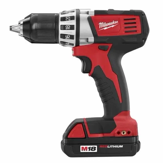 M18TM Cordless LithiumIon ½” Compact Drill/Driver Kit