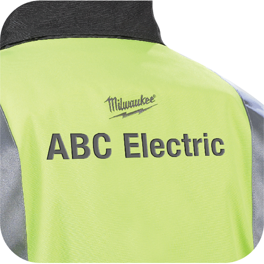 Milwaukee High Vis Heated Jacket Orange 