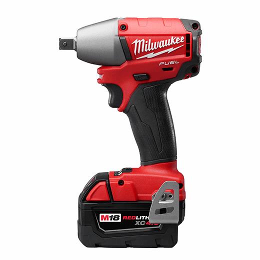 High-Torque Impact Wrench with Friction Ring Kit Milwaukee 2663-20 M18 1/2 in 