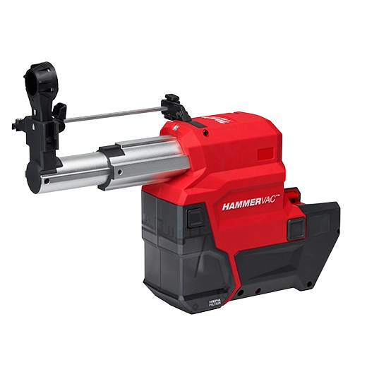 Milwaukee M18 Hammervac Dedicated Dust Extractor - Cordless Tool Dust Management System