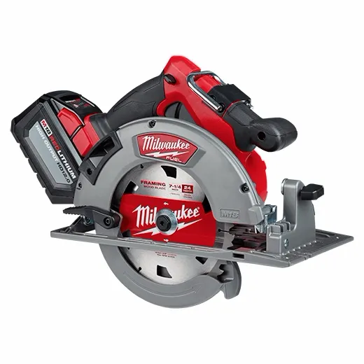 photo Milwaukee Corded Circular Saw m18 fuel 7 1 4 circular saw kit with