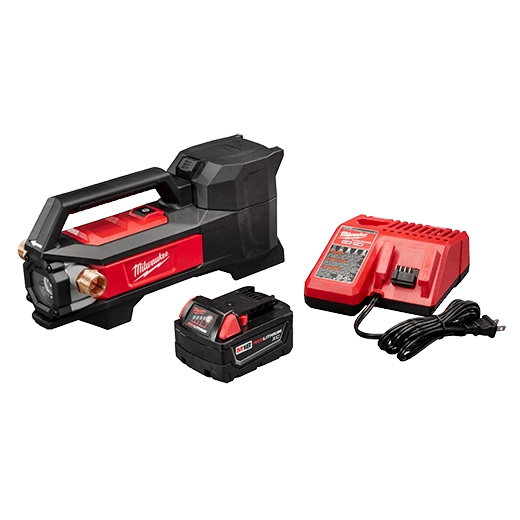 M18 Transfer Pump Kit W Battery Pack Milwaukee Tool