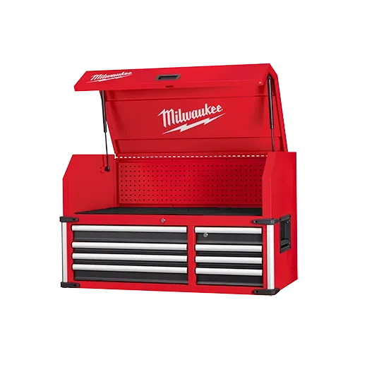 41" High Capacity Industrial 8Drawer Steel Storage Chest Milwaukee Tool