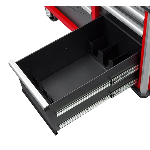 41" High Capacity Industrial 8Drawer Steel Storage Chest Milwaukee Tool