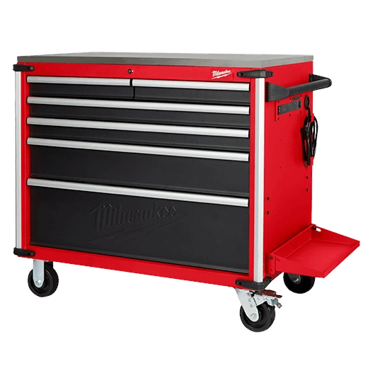 6-Drawer Mobile Work Station w 